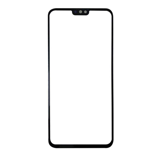 For Honor 8X Front Glass/Lens With OCA Black(Aftermarket Plus)(SKU:1482416)