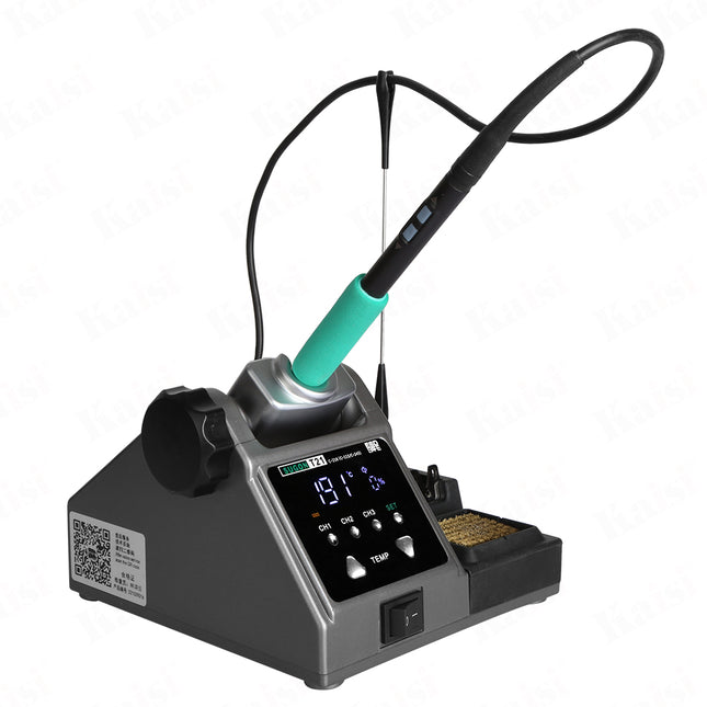 SUGON T21 Soldering Station With Original Soldering Iron Tip 210 Handle Control Temperature Welding Rework Station (SKU:1507381)