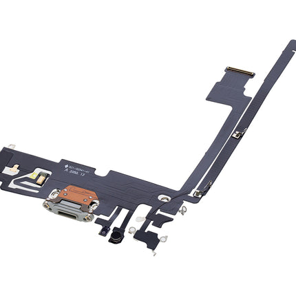 For iPhone 12 Pro max Charge Port Flex Cabe White(Refurbished)(SKU:1479357)