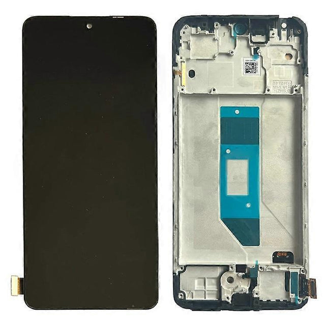 For Xiaomi Redmi Note 14 4G LCD assembly with Frame Black / Small Panel (Aftermarket) (SKU:1564509)