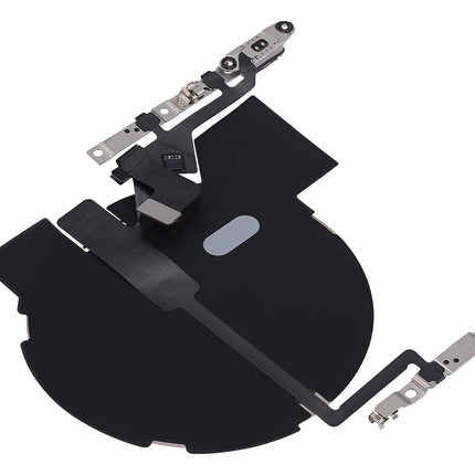 For iPhone 14 pro Volume On/Off Flex Cable With Wireless charging coil(Premium OEM)(SKU:1500571)