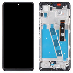 For Motorola G52 | LCD Assembly With Frame | Black(Premium OEM£©