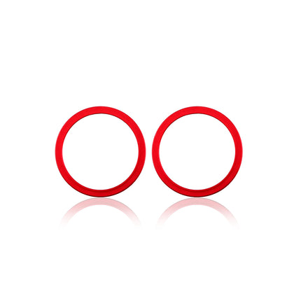 For iPhone 12/12 mini Back camera ring/2pcs Red(Premium OEM)(SKU:1475951)