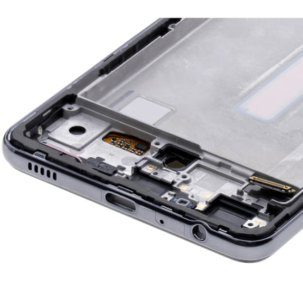 For Samsung Galaxy A52s 5G/A528 A525 / A526 4G / 5G OLED assembly With frame / black  (Refurbished)(SKU:1482273)