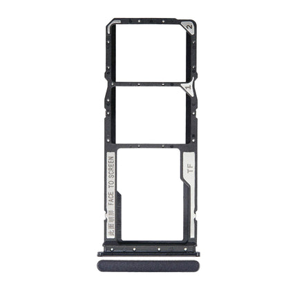 For Xiaomi Redmi 9C Sim Card Holder Black Premium OEM (SKU:1563295)