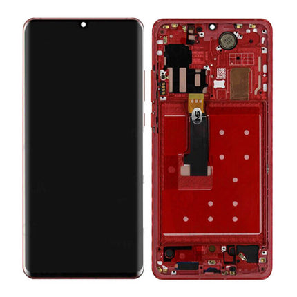 For Huawei P30 Pro OLED assembly With Frame Twilight(Premium OEM)(SKU:1441601)