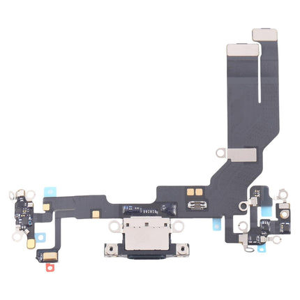 For iPhone 16e Charge Port Flex Cable Black (Premium OEM) (SKU:1563675)