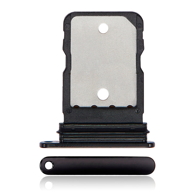 For Google Pixel 6 Pro Sim Card Holder /Dual Card Black Premium OEM (SKU:1563331)