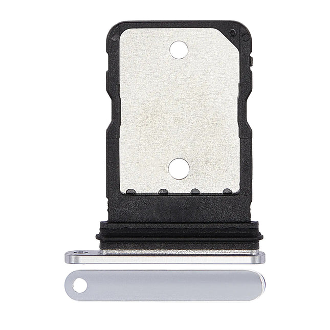For Google pixel7 pro Sim Card Holder /Dual Card White Premium OEM (SKU:1563327)