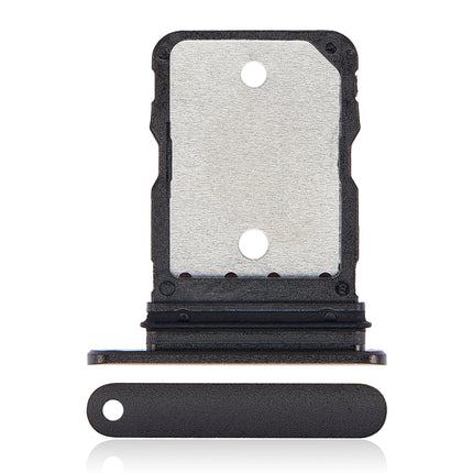 For Google Pixel 6 Sim Card Holder /Dual Card Black Premium OEM (SKU:1563332)