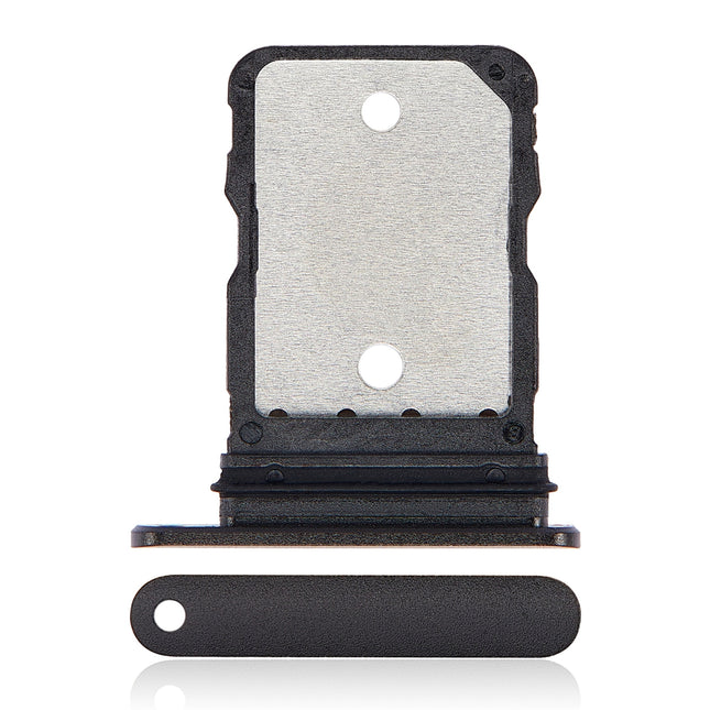 For Google Pixel 6 Sim Card Holder /Dual Card Black Premium OEM (SKU:1563332)