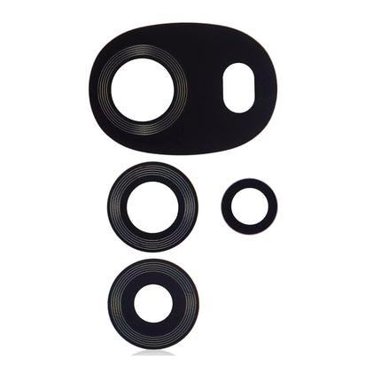 For Motorola G22 Camera Lens With Sticker Black Aftermarket (SKU:1563288)