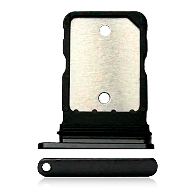 For Google Pixel 7a Sim Card Holder /Dual Card Black Premium OEM (SKU:1563318)