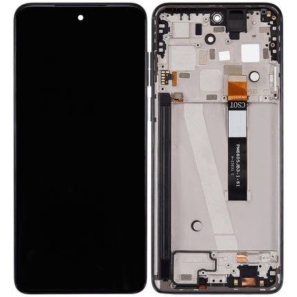 For Motorola G Stylus 2023 5G LCD assembly With Frame Black Refurbished (SKU:1563426)
