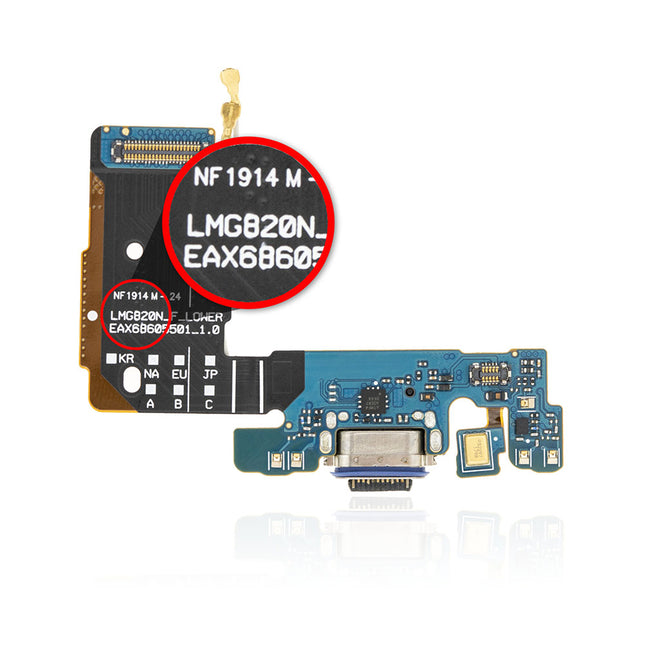 For LG G8 ThinQ | Charge Port Flex Cabe | (Premium OEM)