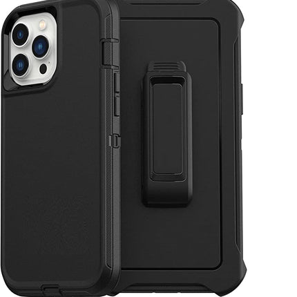 For iPhone 14 pro no logo phone case|Black