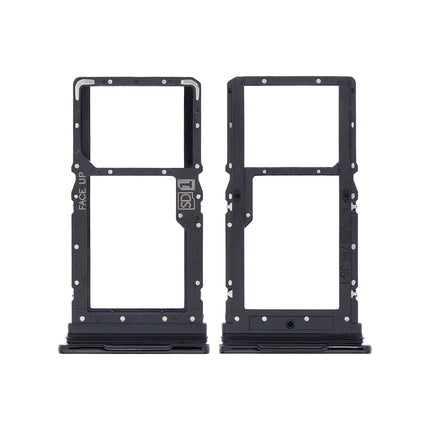 For Motorola G8 Power Sim Card Tray Black (Premium OEM)(SKU:1528975)