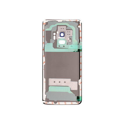 For Samsung Galaxy S9/G960 Back Cover With Camera Cover(No Logo) Silver(Aftermarket Plus)(SKU:1087718)