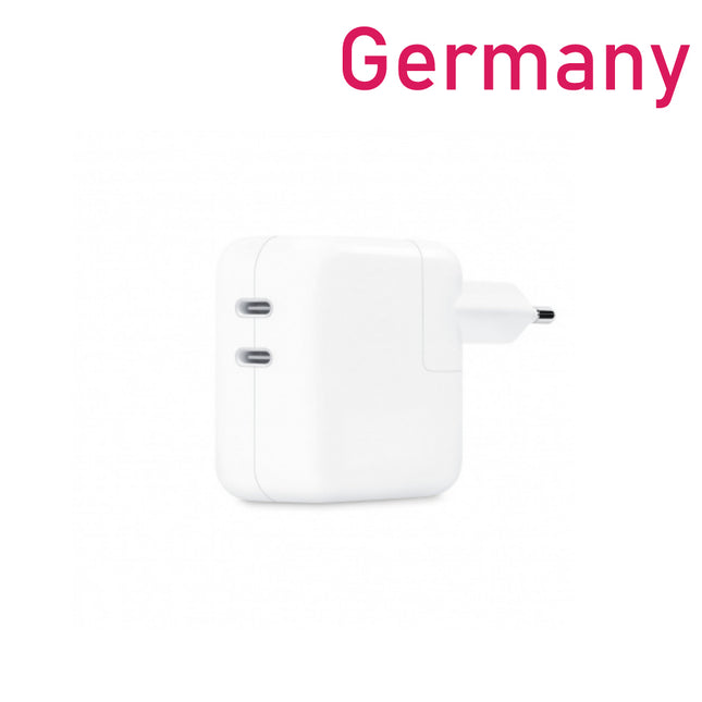 35W Dual USB-C Port Power Adapter/ EU Plug***DE Warehouse***