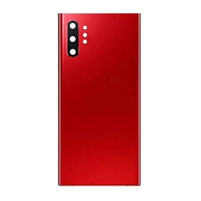For Samsung Galaxy Note 10+/N975F | Back Cover With Camera Cover(No Logo) | Red(Aftermarket Plus)