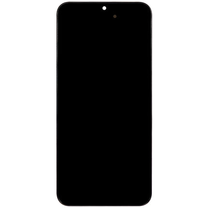 For Samsung Galaxy A24 4G OLED Assembly With Frame / Black (Aftermarket Plus)(SKU:1530294)