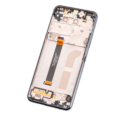 For LG K51 LCD Assembly With Frame Black(Refurbished)(SKU:1474695)