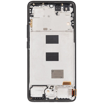 For Xiaomi Poco M7 Pro 5G OLED assembly with Frame Black (SKU:1565684)