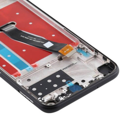 For Huawei P40 lite E/Y7 Prime 2020 LCD Assembly With Frame Black(Refurbished)(SKU:1476364)