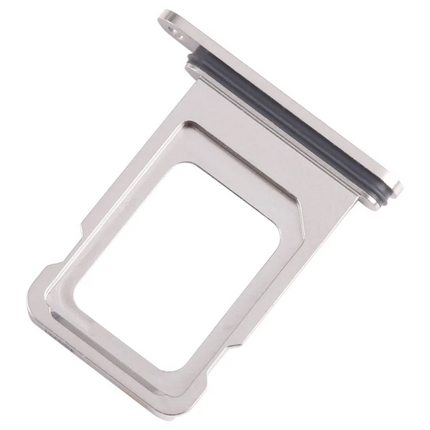 For iPhone 15 Pro / 15 Pro Max Sim Card Holder/Single Card White (Premium OEM)(SKU:1532558)