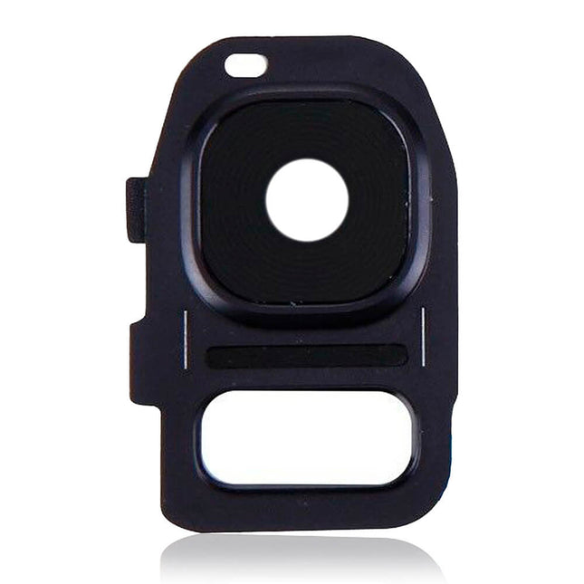 For Samsung Galaxy S7/G930F/G935F | Camera Lens With Frame/Sticker | Black(Premium OEM)