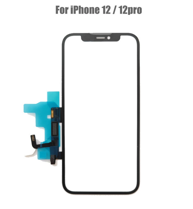 For iPhone 12/12 Pro | Touch/Digitizer With IC | Black(Refurbished)