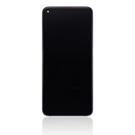 For Xiaomi Mi 11T 5G OLED assembly with Frame Black(Premium OEM)(SKU:1483845)