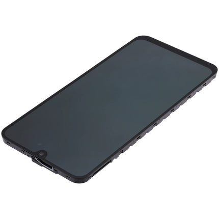 For Samsung Galaxy A16 4G OLED assembly with Frame Black (Refurbished) (SKU:1565313)