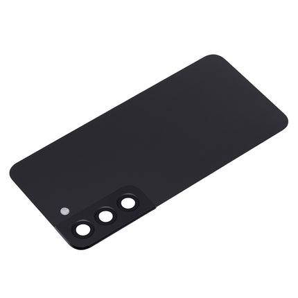 For Samsung Galaxy S22 5G Back Cover With Camera Cover Black(Aftermarket Plus)(SKU:1496513)