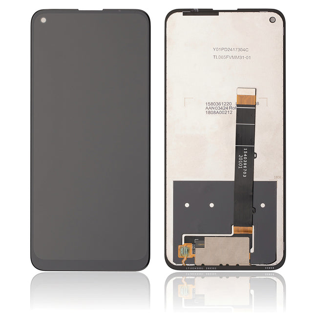 For LG K61 | LCD Assembly | Black(Refurbished)