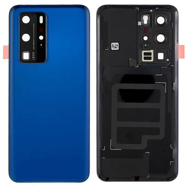 For Huawei P40 Pro | Back Cover With Camera Cover | Blue(Aftermarket Plus)