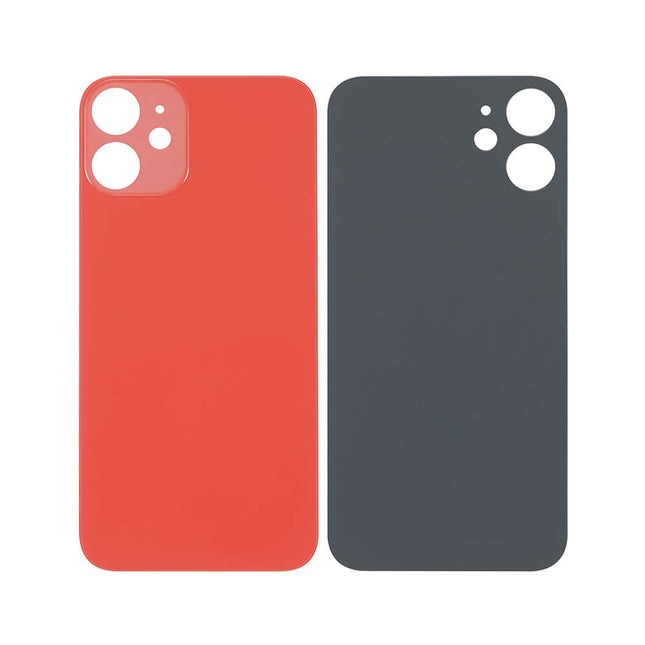 For iPhone 12 Mini | Lens for back cover/Small Camera Hole/No Logo | Red(Aftermarket Plus)