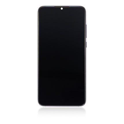 For xiaomi 9 Lite LCD Assembly With Frame Black(Refurbished)(SKU:1236154)