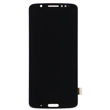 For Motorola G6 plus|LCD Assembly with Frame/no logo|Black(Refurbished)