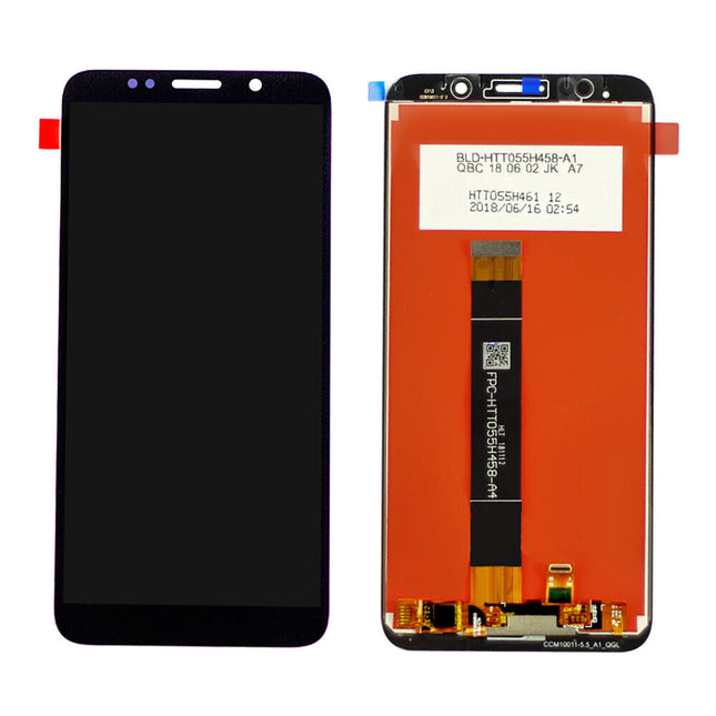 For Huawei Y5 2018 | LCD Assembly(No Logo) | Black(Refurbished)
