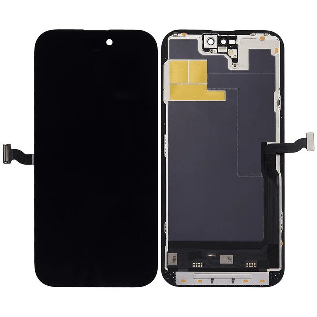For iPhone 14 Pro Max OLED assembly Soft OLED no pop-up window / support run diagnostic 120Hz Aftermarket Plus (SKU:1564368)