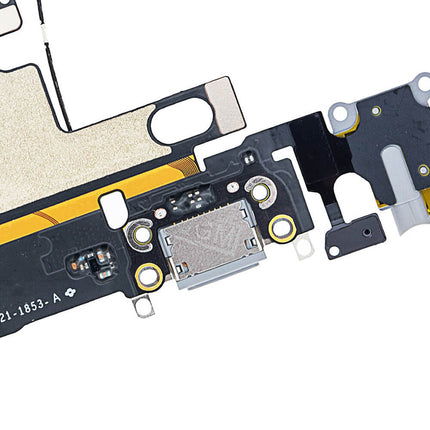 For iPhone 6 Charge Port Flex Cable/Earphone Flex Cable Gray(Aftermarket)(SKU:1076116)