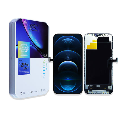 JK * For iPhone 12 Pro Max LCD Assembly Incell IC Removable Black ***DE warehouse***(SKU:1554256)