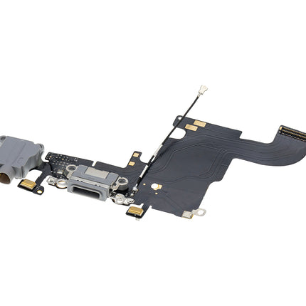 For iPhone 6s Charge Port Flex Cable/Earphone Flex Cable Gray(Aftermarket)(SKU:1077507)