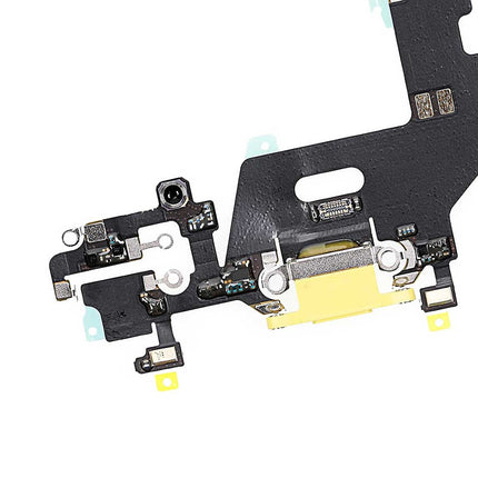 For iPhone 11 Charge Port Flex Cabe Yellow(Aftermarket Plus)(SKU:1477554)