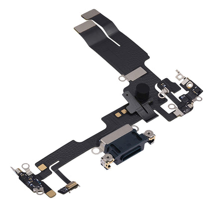 For iPhone 14 Charge Port Flex Cable Black (Refurnished)***DE Warehouse***(SKU:1530820)