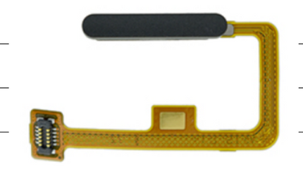 For Xiaomi Mi 11 Lite / Mi 11 Lite NE / Finger print sensor flex cable With Power Flex Cable Black (Premium OEM)(SKU:1481113)
