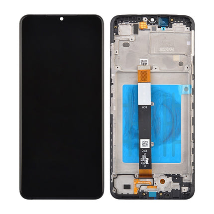 For Samsung Galaxy A03S / A037U LCD Assembly with Frame (U Version) Black(Refurbished)(SKU:1497384)