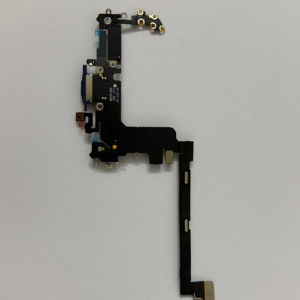For iPhone 17 Pro Charge Port Flex Cable / Nano SIM+eSIM Version Silver (Premium OEM) (SKU: 1568465)