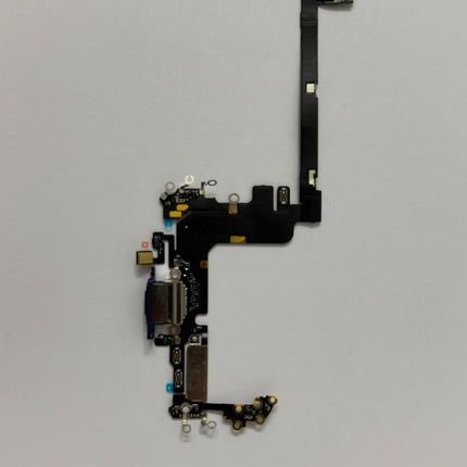 For iPhone 17 Pro Charge Port Flex Cable / Nano SIM+eSIM Version Blue (Premium OEM) (SKU: 1568464)